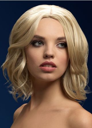 Deluxe Soft Wave Long Bob – Dark Blonde – Styleable 