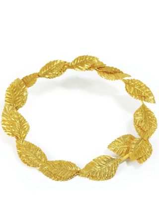 Roman Laurel Head Wreath - Gold
