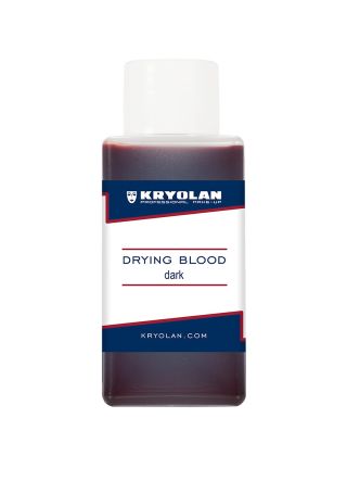 Kryolan Drying Realistic Blood – Dark - Abrasion-Proof 50ml