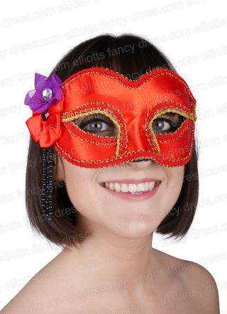 Stacy Masquerade Red Eye Mask