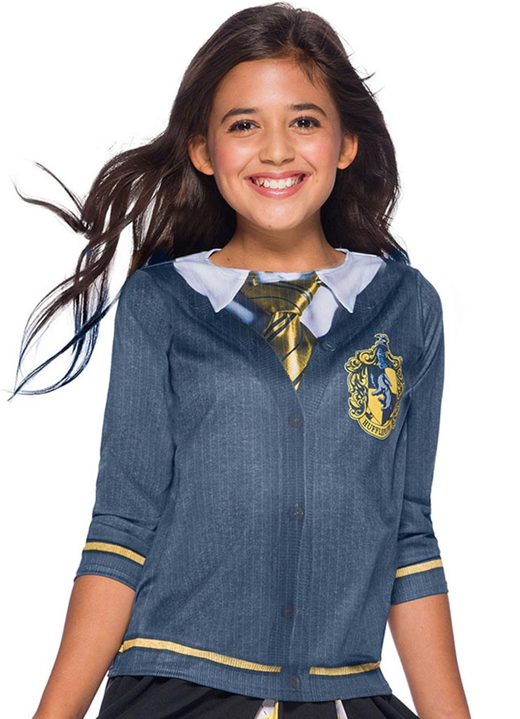 Hufflepuff Costume Top - Girls - Harry Potter